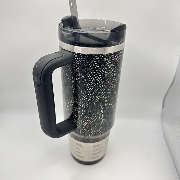 Stanley x Calia 30oz Flowstate Quencher H2.0 Tumbler Black Serpent Brand New - Picture 3 of 7